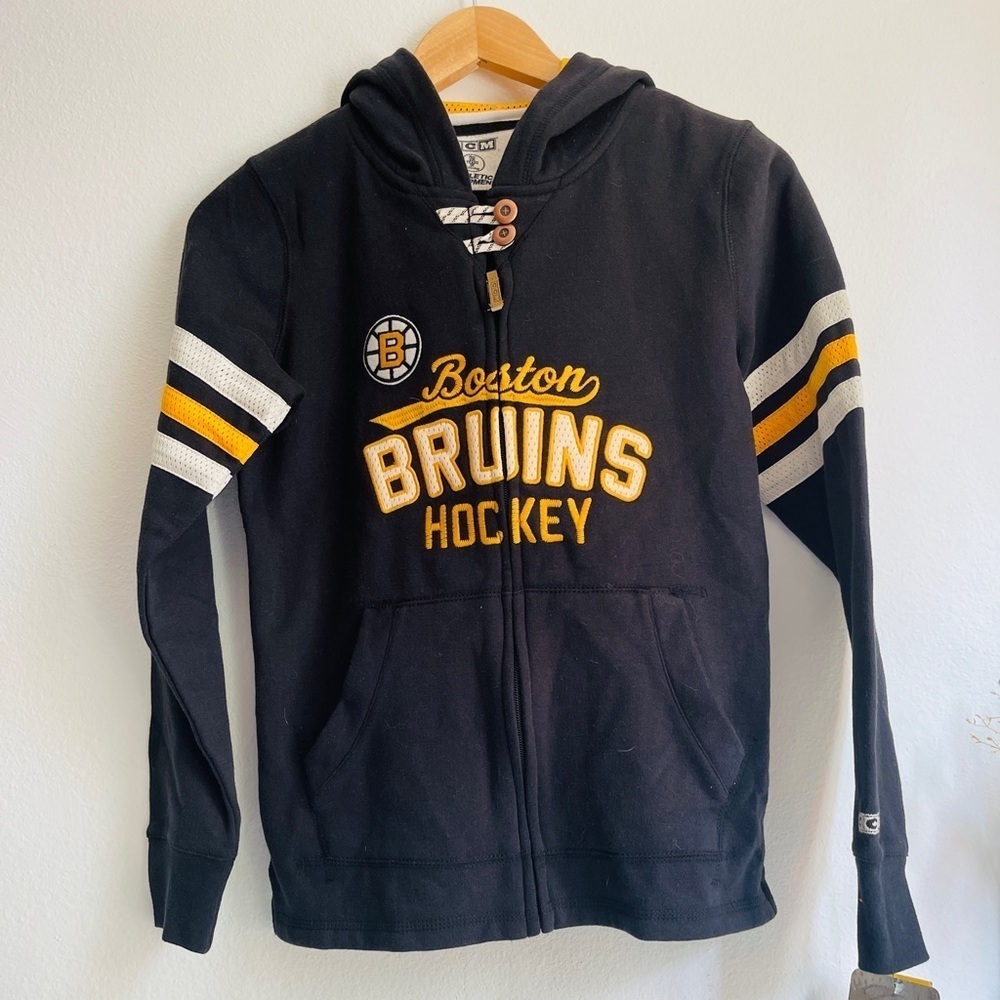 Boston Bruins Hokey Zip up Hoodie